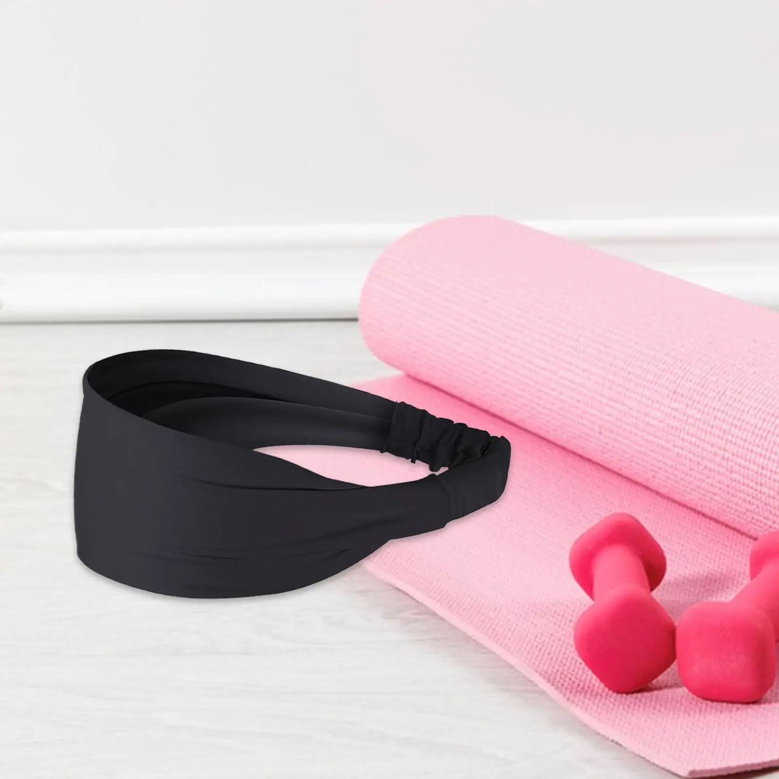 

Cooling Workout Headbands Yoga Headbands For Women Moisture Wicking Stretchy Running Sweatband For Camping Biking Tennis Cycling