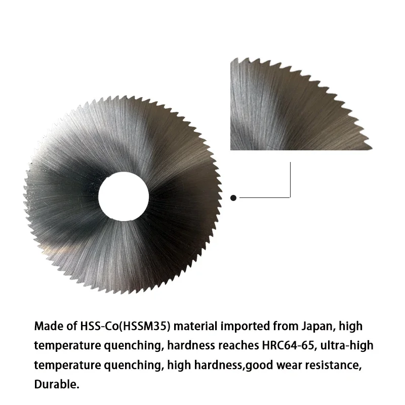 Key Cutter Circular Slitting saw HSS 63x1,6x16 Z80 for Key Making Machine Locksmith Tools