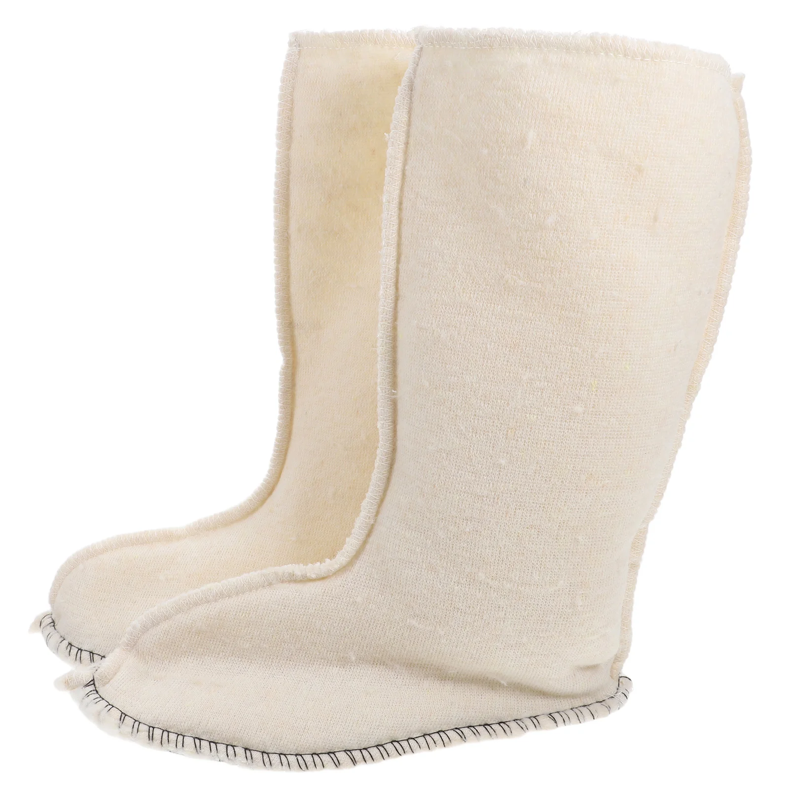 Plüsch-Arbeitsstiefel, Winter-Accessoires, Herren-Innenfutter, dicke Abdeckungen, Regensocken, groß, Damen, zum Gehen, Liner, Gummi