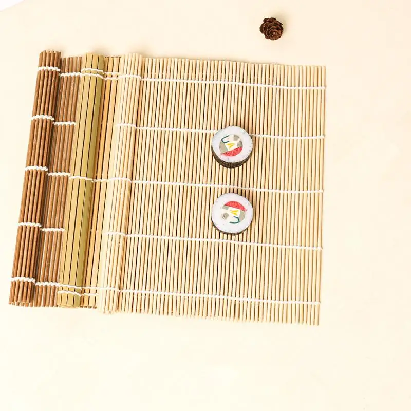 DIY Bamboo Sushi Maker Rolling Mat Sushi Tools Rice Rollers Kitchen Gadget Hand Maker Food Rice Roll Mold Cooking Accessories
