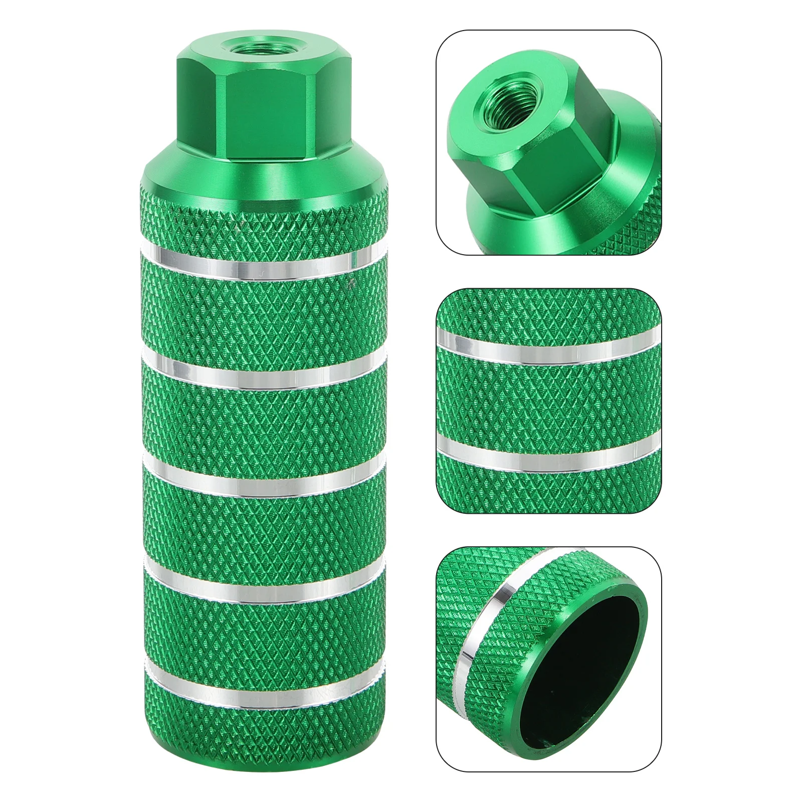 

1Pair Portable Aluminum Alloy Cycling Pegs Anti-Slip Compact Detachable Bicycles Supplies Bike Supplies Cycling Peg