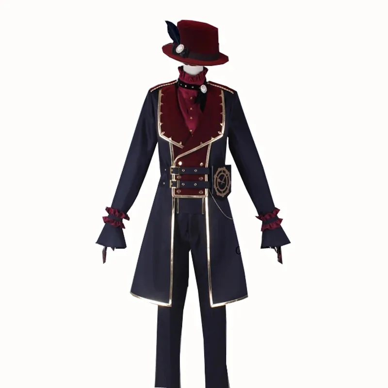 애니메이션! 앙상블 별 이츠키 슈 니토 나즈나 패션 우아한 유니폼 코스프레 의상 할로윈 역할 놀이 슈트