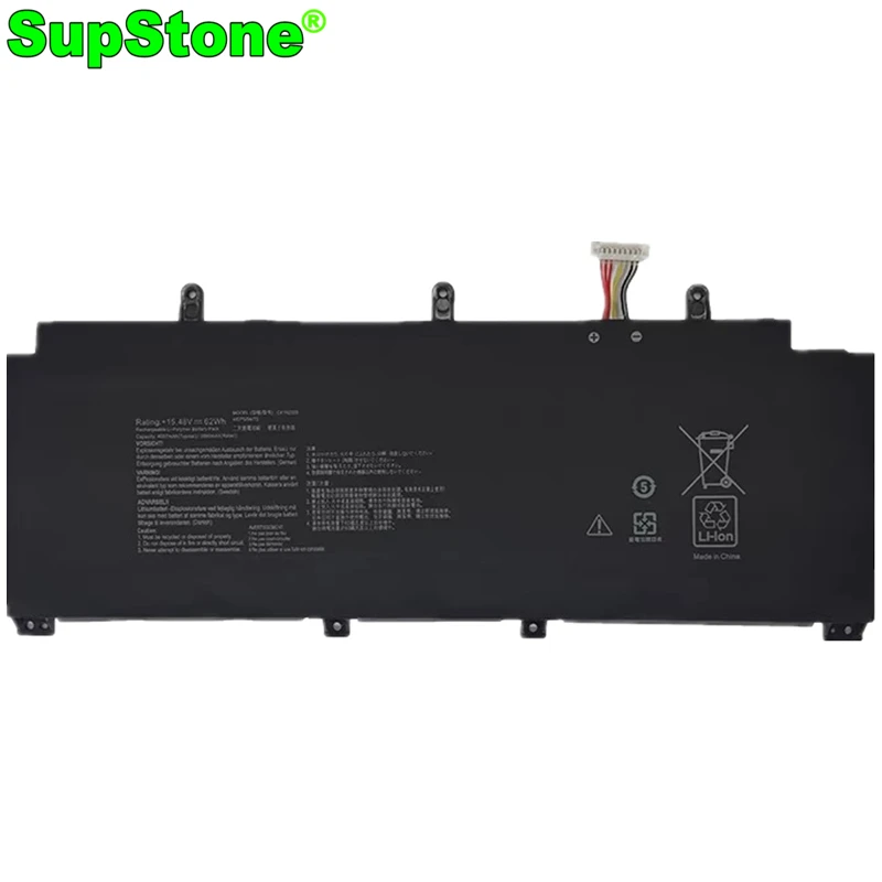 

SupStone C41N2009 Аккумулятор для ноутбука Asus Rog FLOW X13 GV301QC GV301QE GV301QH GV301RC GV301RE PV301QH 0B200- 03850000 4ICP5/64/7