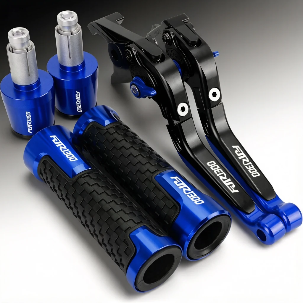 

FOR YAMAHA FJR1300 FJR1300A FJR 1300/A 2004-2017 Motorcycle 7/8"22MM Handlebar Grips Handle Bar Grip Ends Brake Clutch Levers