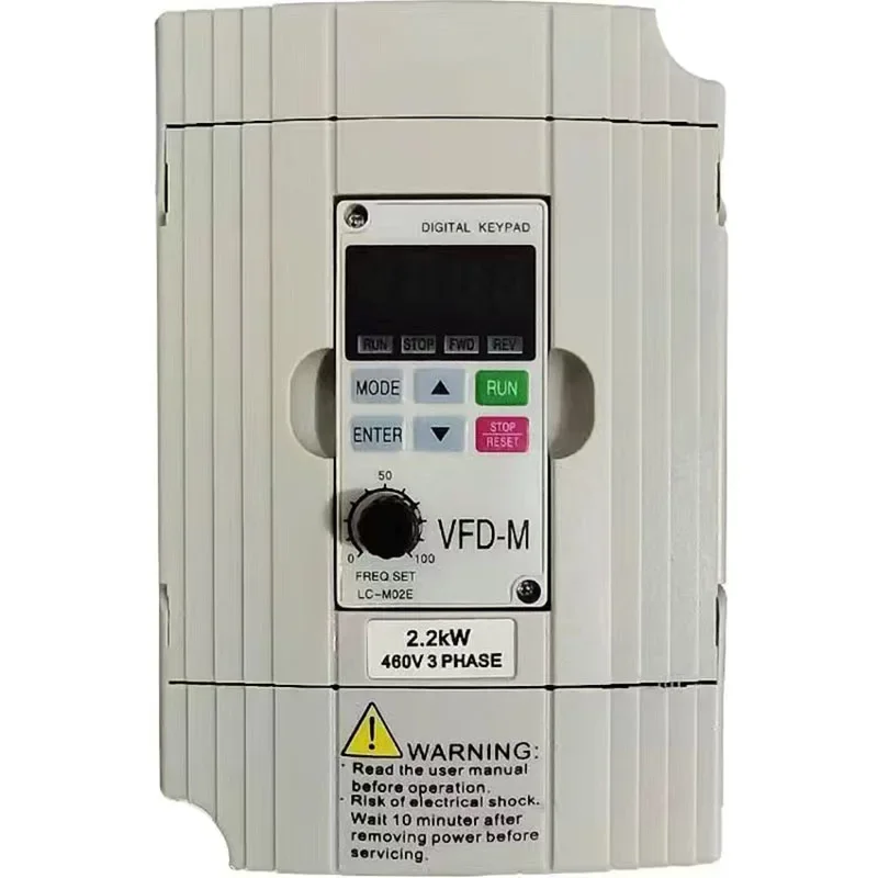 

NEW VFD-M Series Ultra Low Noise Mini Three Phase VFD022M43B 2.2KW 380V 460V Inverter