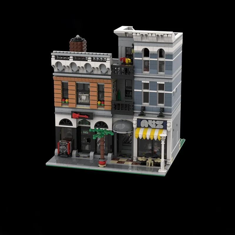 2510pcs MOC Dentist s Office Assembly Square Model Building blocks Christmas gifts Architecture DIY idea Brick toy Birthday