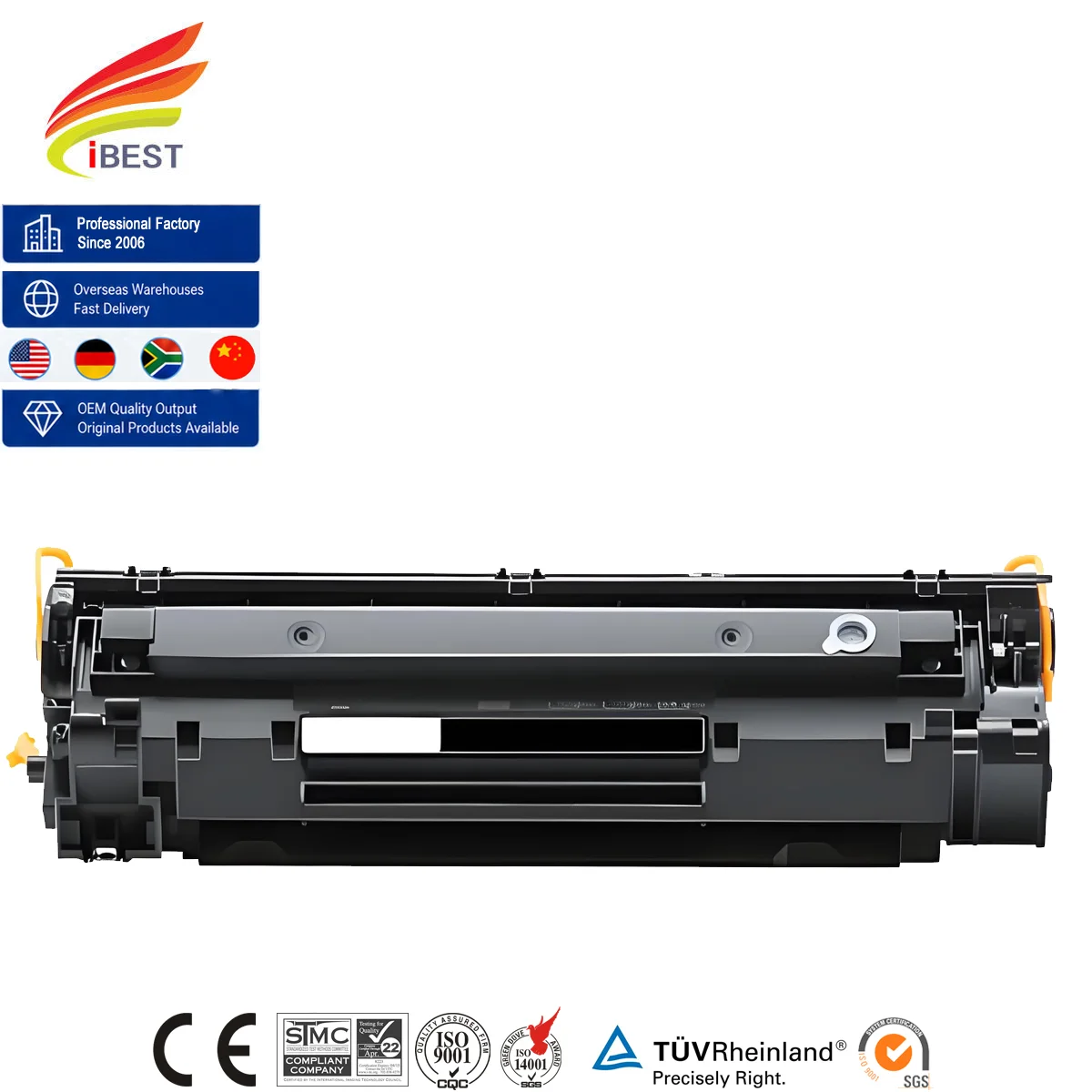 IBEST Compatible Toner Cartridge Canon CRG-337 CRG337 Compatible for Canon Satera MF222dw 249dw 242 MF229dw MF226dw Cartouche