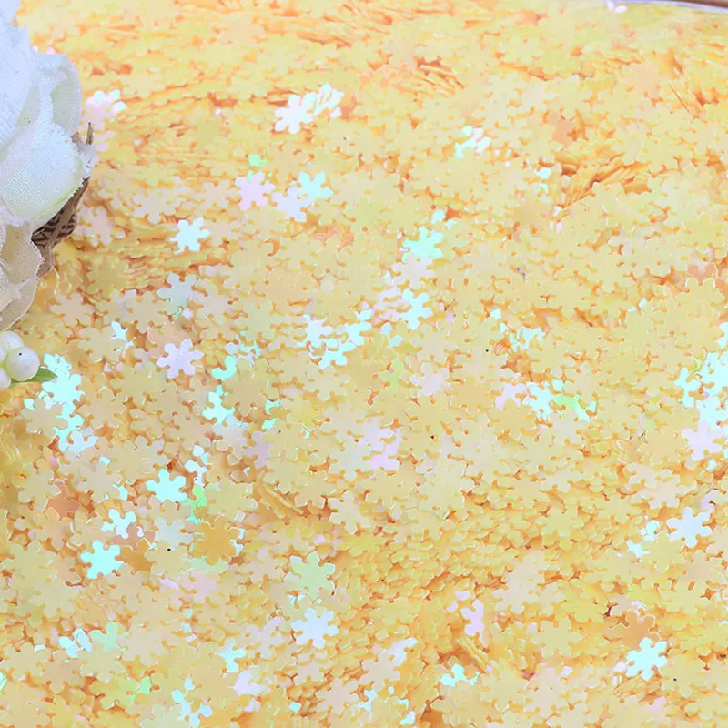 10g/20g/50g/sequin small snowflake sequin PVC sequin bulk sequin sequin sewing craft DIY handmade sequin nail art sequin