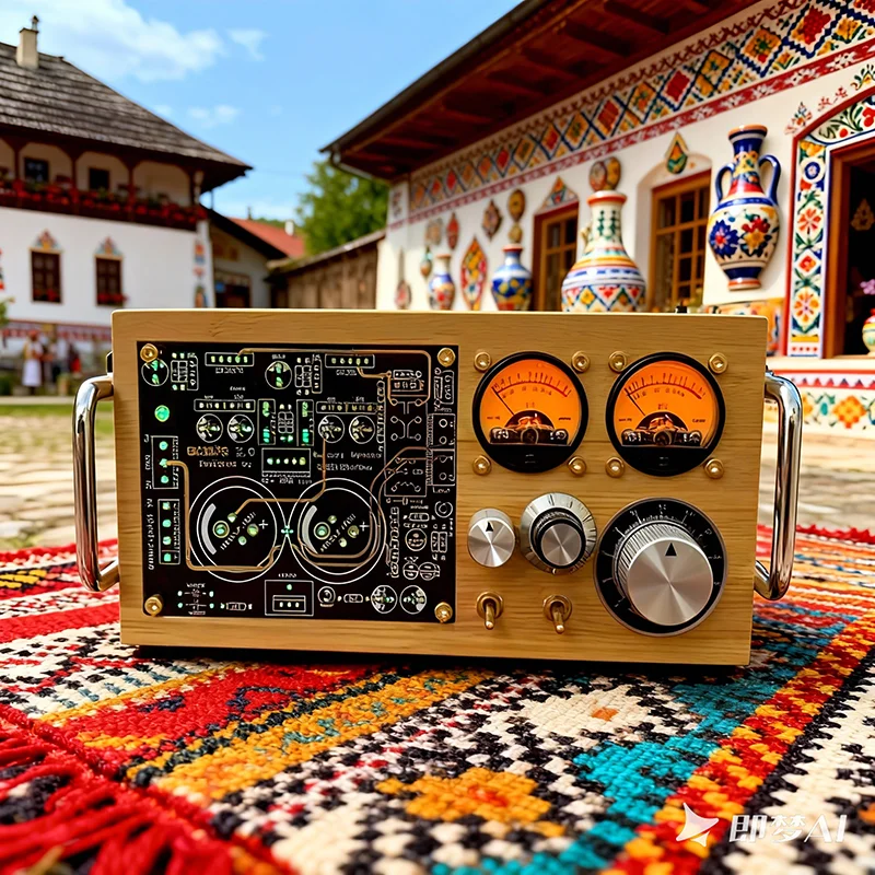 

Аудио винтажный аудиоанализатор, микрофонный звукосниматель, ретро двойной измеритель уровня звука, дисплей, домашний декор для рабочего стола, подарок с управлением через приложение