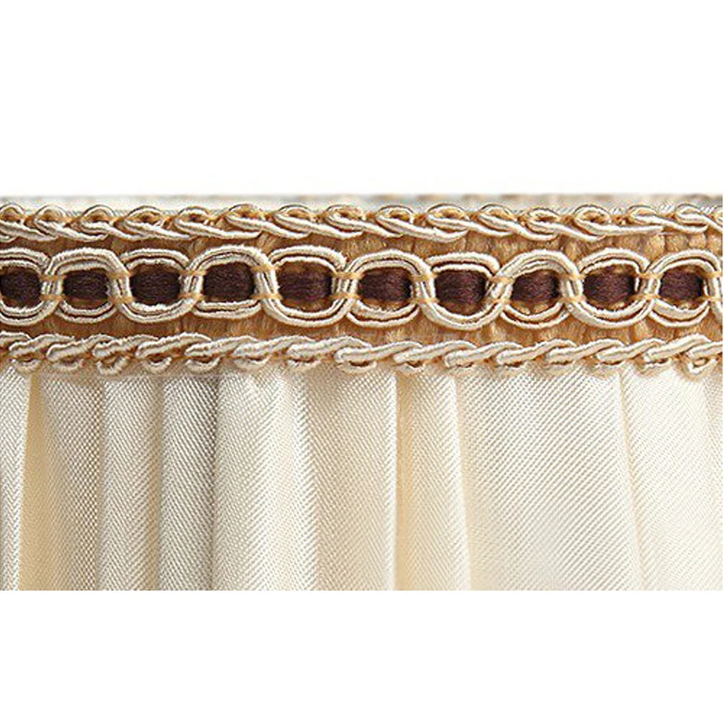 2 قطعة النمط الأوروبي الرجعية مصباح نجف الظل لمبة الجدار غطاء المصباح القماش الجدار ظلال مصابيح غرفة نوم السرير ديكور المنزل كليب