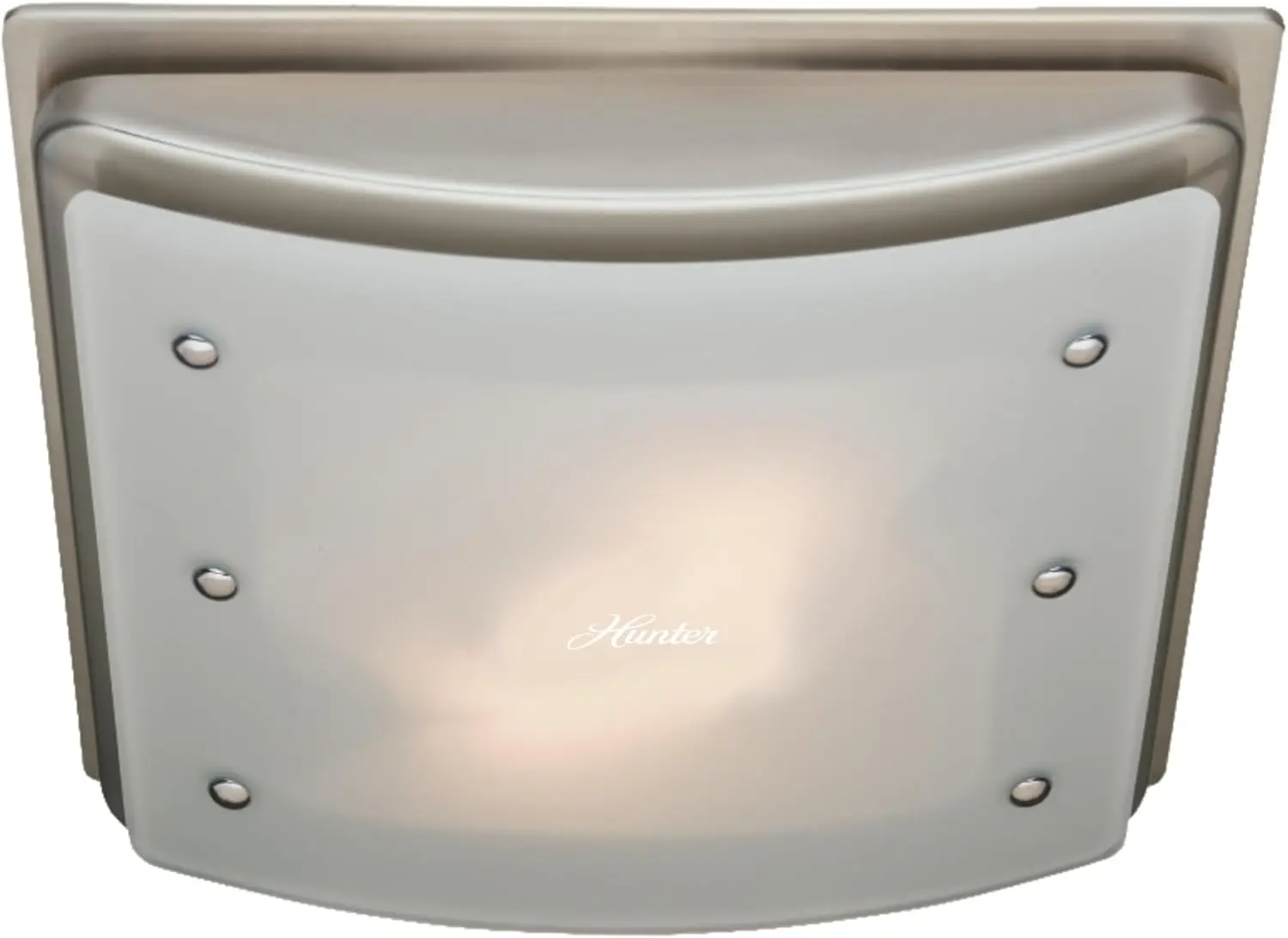 

Ellipse 100 CFM Ceiling Exhaust Bath Fan with Light and Night Light - Brushed Nickel