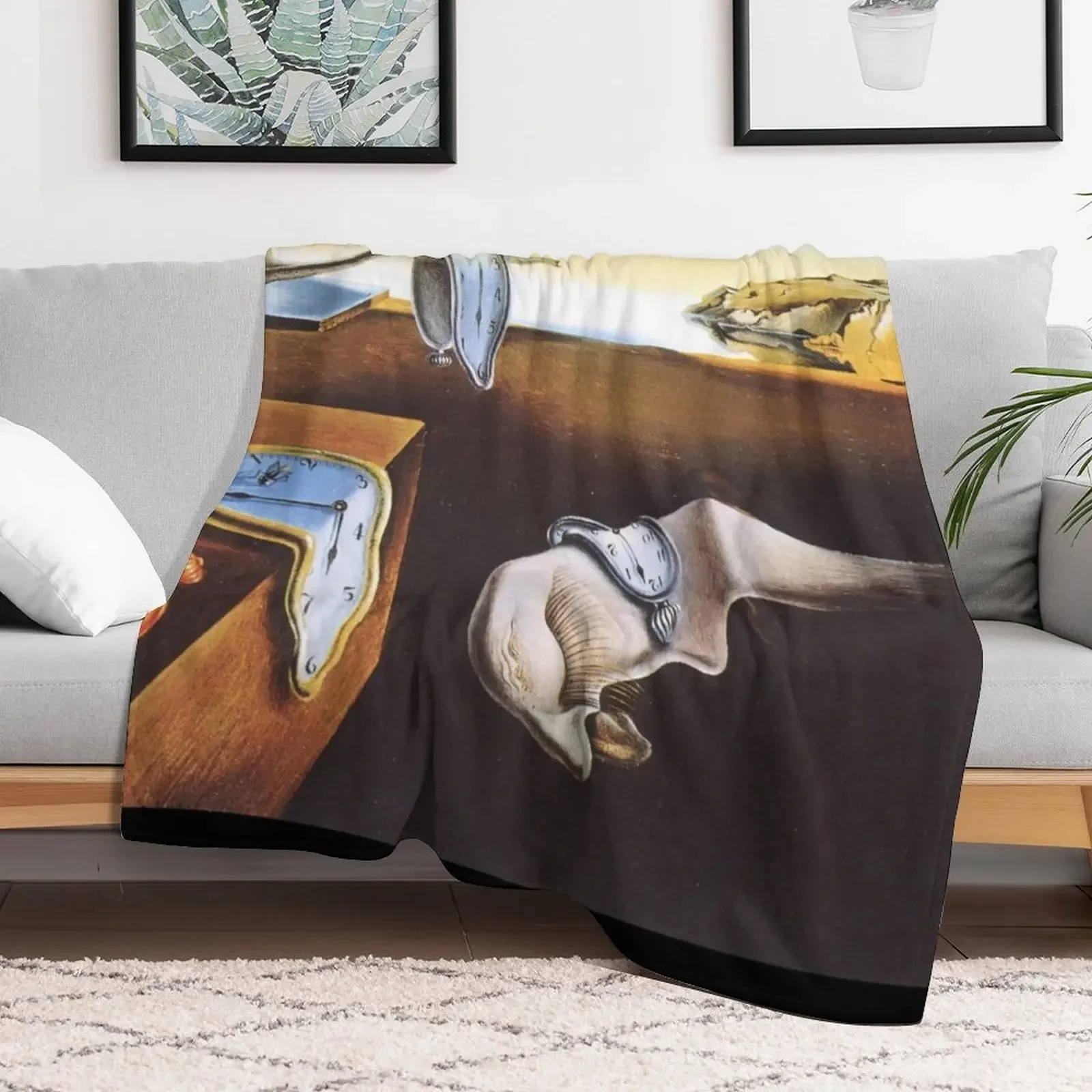 The Persistence Of Memory - Salvador Dali Throw Blanket Bed linens Extra Large Throw Sofa cosplay anime Blankets