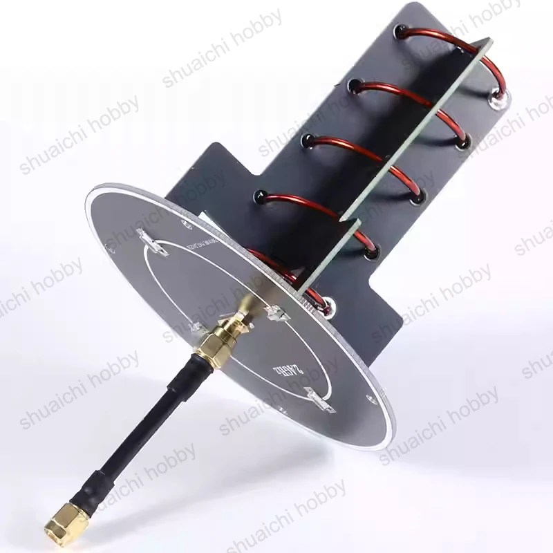 1PCS 2.4GHz High Gain Circular Polarized Directional Antenna 2400MHz LHCP RHCP Long Range Antenna for FPV Drone VTX RC System