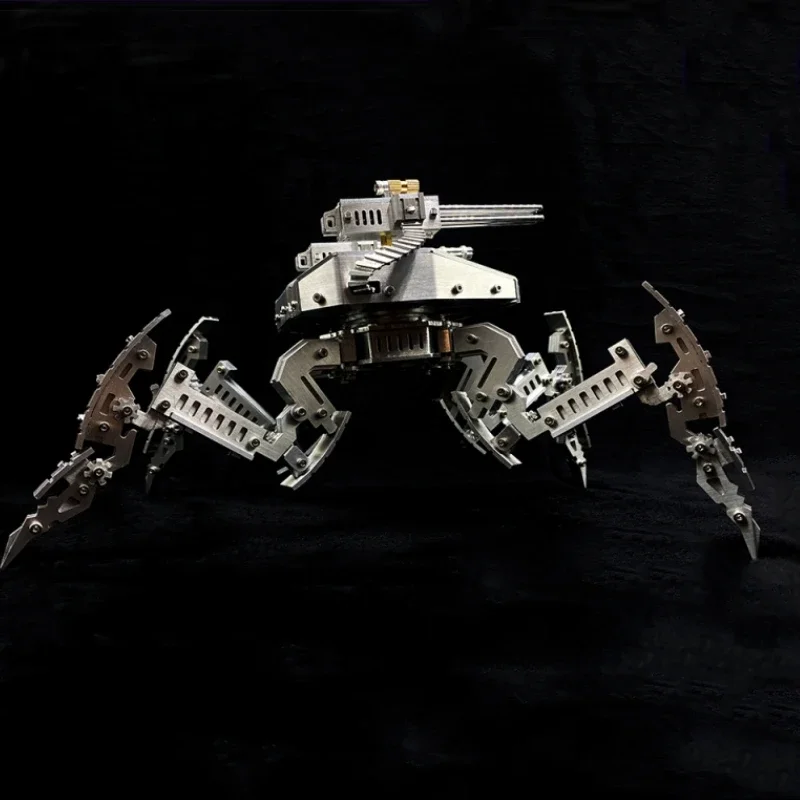 Mechanical Metamorphic Quadruped Combat 3D Puzzle Mecha Model Building Kits for Adults Jigsaw DIY Assembly Toy Kids Gifts