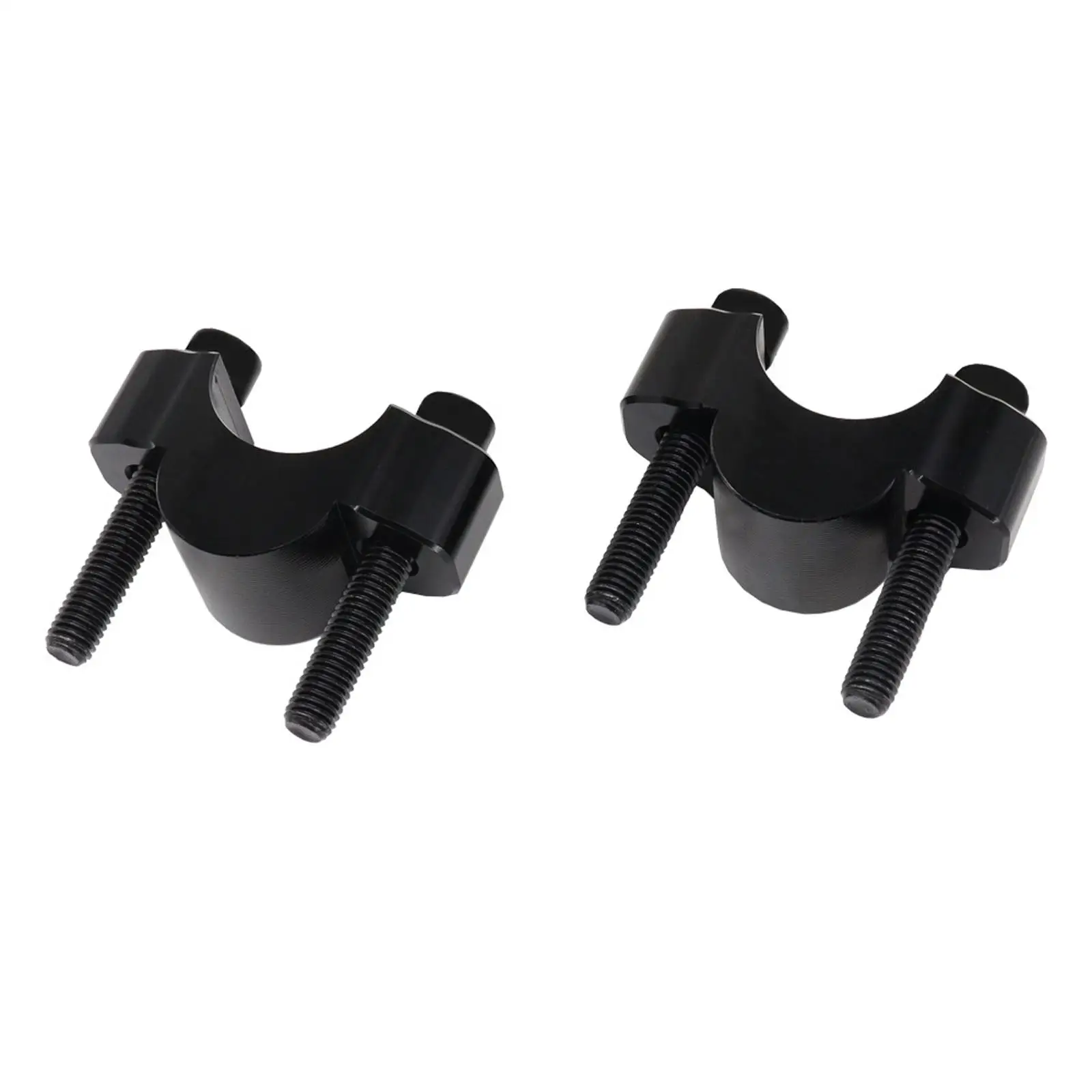 Motocicleta guiador Risers, preto substituir peças para XT700Z 2019-2023, 2x