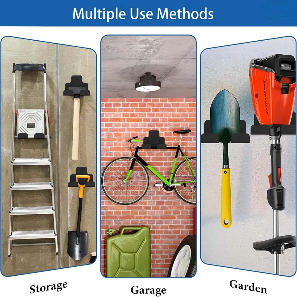 

Настенные крючки для хранения инструментов на открытом воздухе, водонепроницаемые, устойчивые к ржавчине, быстрая установка для спортивного инвентаря