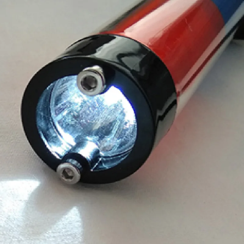 Rechargeable LED Red And Blue Strobe Light Night Fluorescent Stick Warning Stick Guide Stick