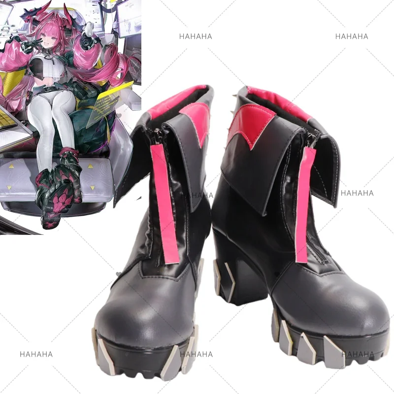 

Game Arknights Endfield Yvonne Cosplay Shoes Yvonne Role Play Shoes Boots Prop For Hallowmas Party Adult Women Men