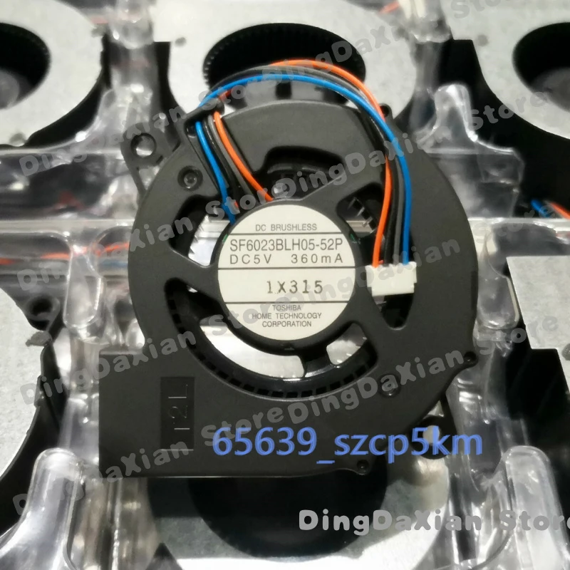 

Вентилятор охлаждения для проектора Toshiba SF6023BLH05-52P DC5V 360mA 4Pin