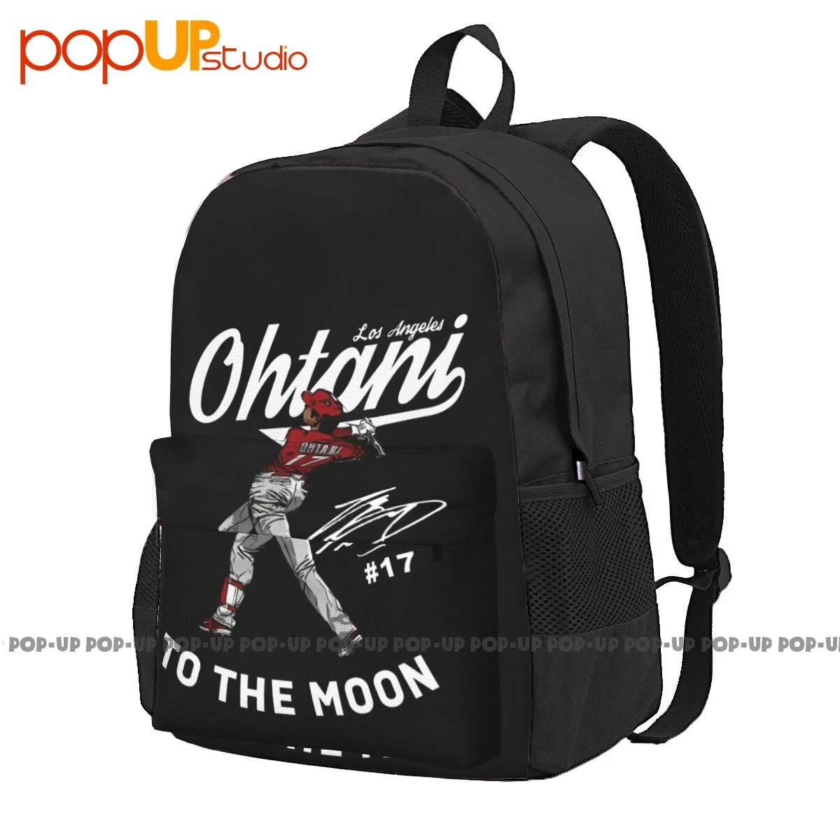 

Shohei Ohtani 17 Los Angeles Large Capacity Backpack Gym Creative Sports Style Bags For Travel