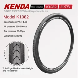 Kenda Jianda Bicycle Tire 27.5*1.5 Mountain Bike Tire K1082