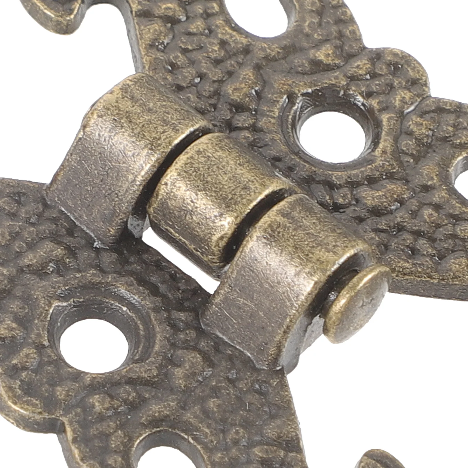 

5pcs Retro Vintage Metal Furniture Hinges For Cabinet Doors Kitchen Cupboard Wooden Box Self Closing Heavy Duty Smooth Operation