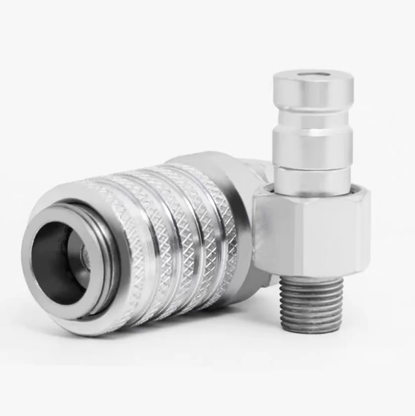 

Steel hydraulic test port and diagnostic equipment quick-connect coupling PD242 series PD with internal pipe thread