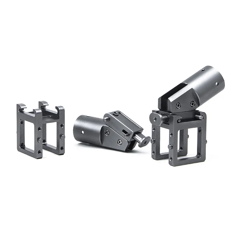 CNC 7075 Aluminum Alloy Tripod Fixed Seat Landing Gear D22mm Carbon Tube Clip Pipe Connection Clamp DIY for RC  Multi-rotor UAV