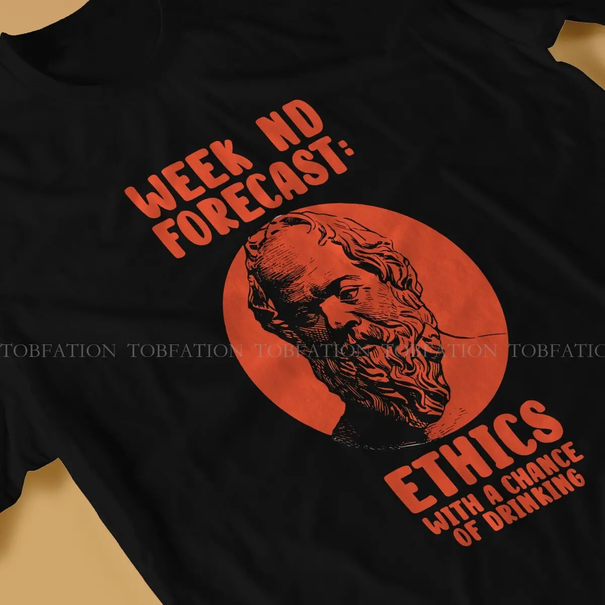 Metaphysica Socrates Philosophy Ethics Cotton T Shirt Harajuku Fashion Men\'s Tshirt O-Neck Streetwear
