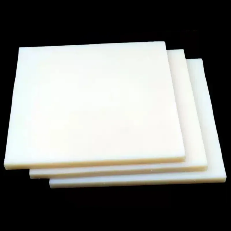 White Plastic Plate Nylon Plates PA66 Extruded Sheet Engineering Material 6mm 8mm 10mm 15mm