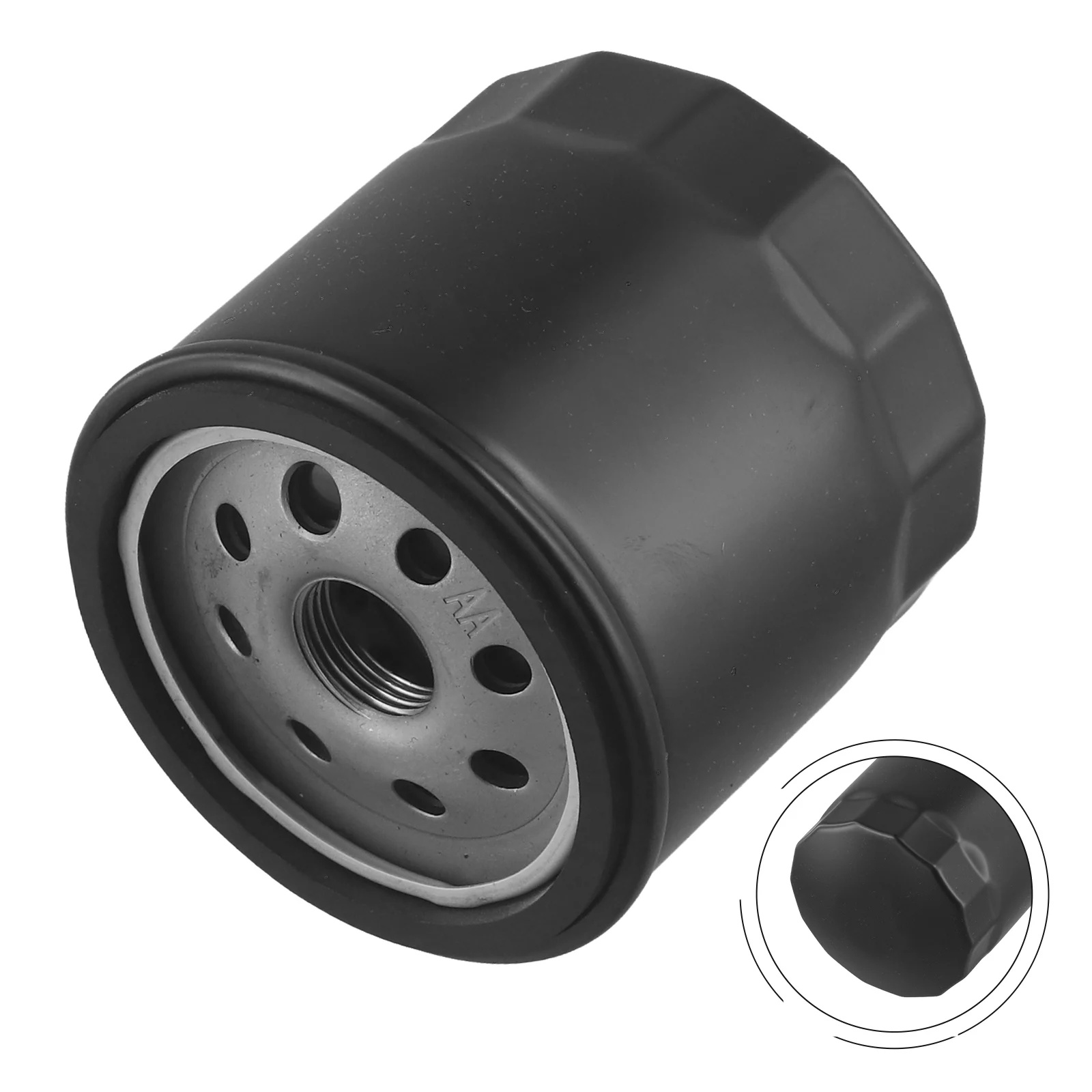 491056 Oil Filter 4-cycle Engines 52-050-02,AM101207, 122-0645 Height 3 3/8inch Thread 3/4 Inch Lawn Mower Garden Power Tools