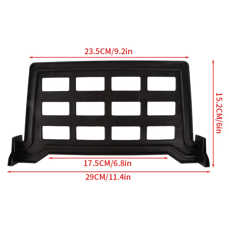 Rear Under Seat Dividers for Ford Maverick 2022-2025 Accessories, Rear UnderSeat Storage Space Dividers Organizer Accessories (2