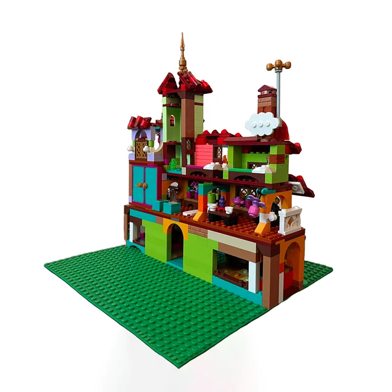 977 pièces MOC Encanto Madrigal maison modèle alternatif blocs de construction cadeaux de noël assembler jouet bricolage idée éducation brique enfants