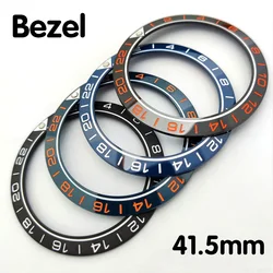 41mm Bezel Sloping Ceramic Bezel Luminous Bezel Fits 43mm Watch Case Parts Replacement Parts High Quality Watch Bezel