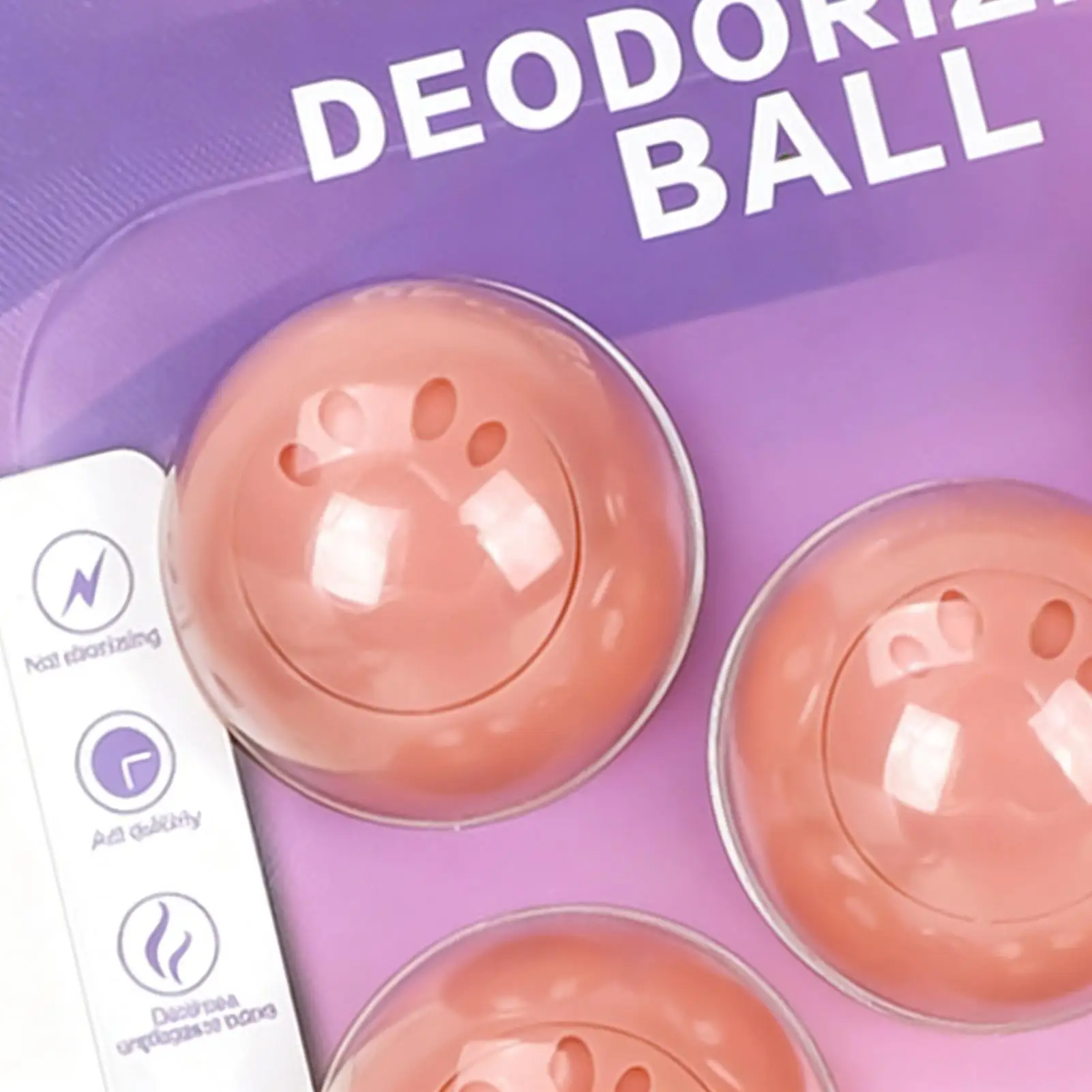 

Pet Deodorizer Balls 8-Piece Long-Lasting Scented Freshener Cat Odor Eliminator Air Freshener Balls For Nest Mat Cage Litter Box
