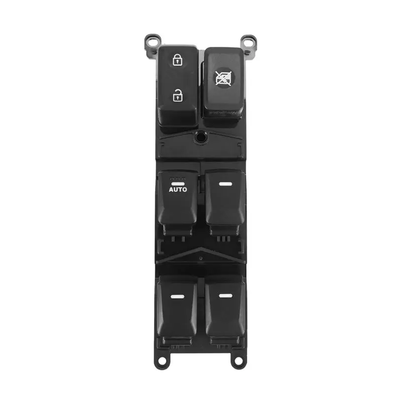 A96E-Car Front Left Drive Side Power Window Control Switch Button For Kia Rio (4Door) 2012-2015 93570-1W155