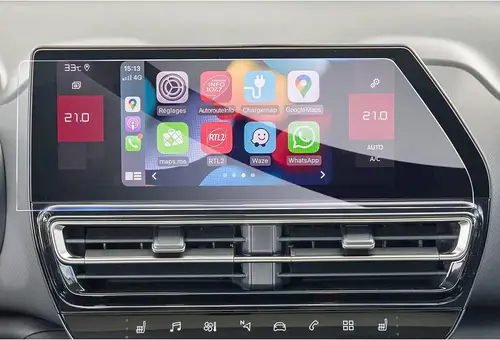 Protector de pantalla de vidrio templado para coche, película protectora para Citroen C5 Aircross 2022, 2023, 10 pulgadas, navegación gps