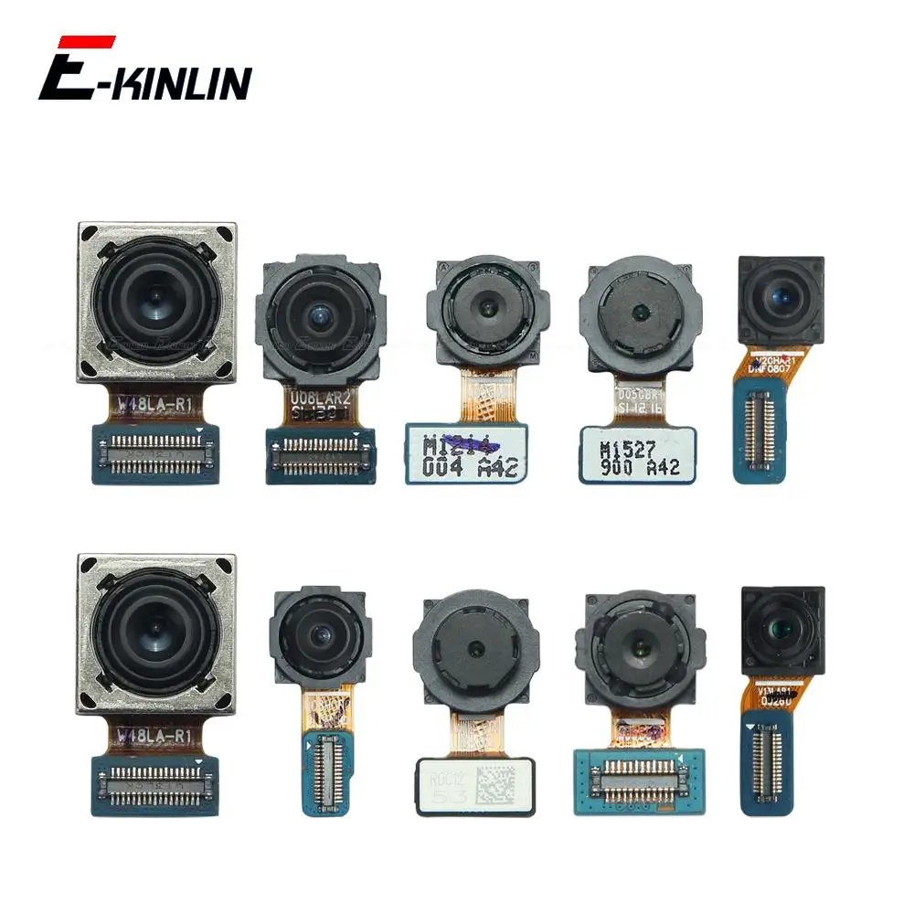 Front Selfie Camera Flex Cable For Samsung Galaxy M32 M42 5G 4G M325 M326 M426 Depth Telephoto Ultrawide Macro Rear Main Camera
