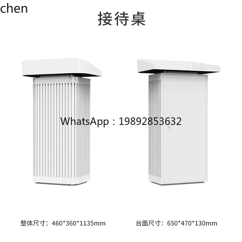 

Стойка регистрации AA Простой современный ресторанный стол регистрации компании Стойка регистрации из нержавеющей стали Окрашенная касса