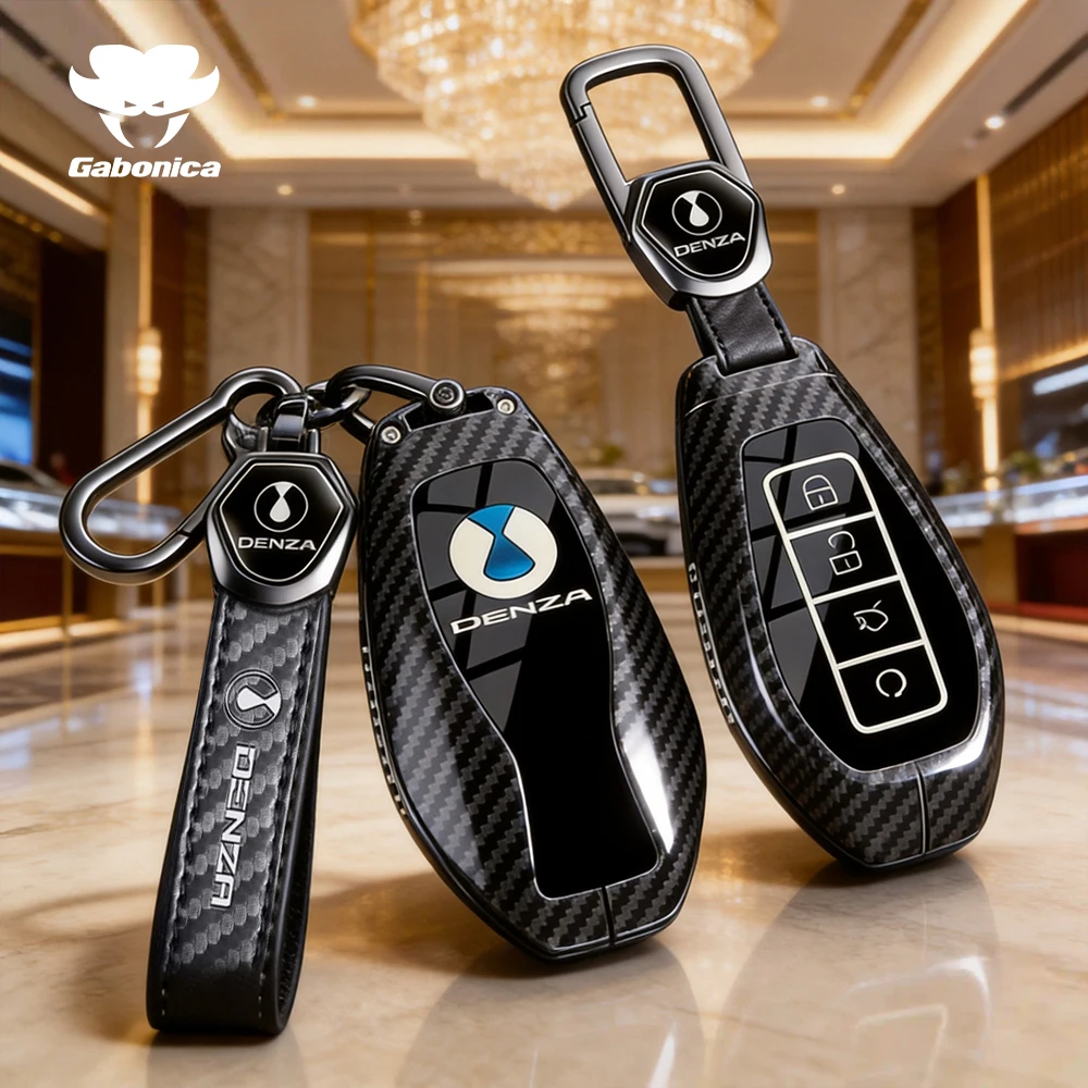 For DENZA N9 DENZA D9 B5 B8 2025 2026 Car Remote Control Carbon