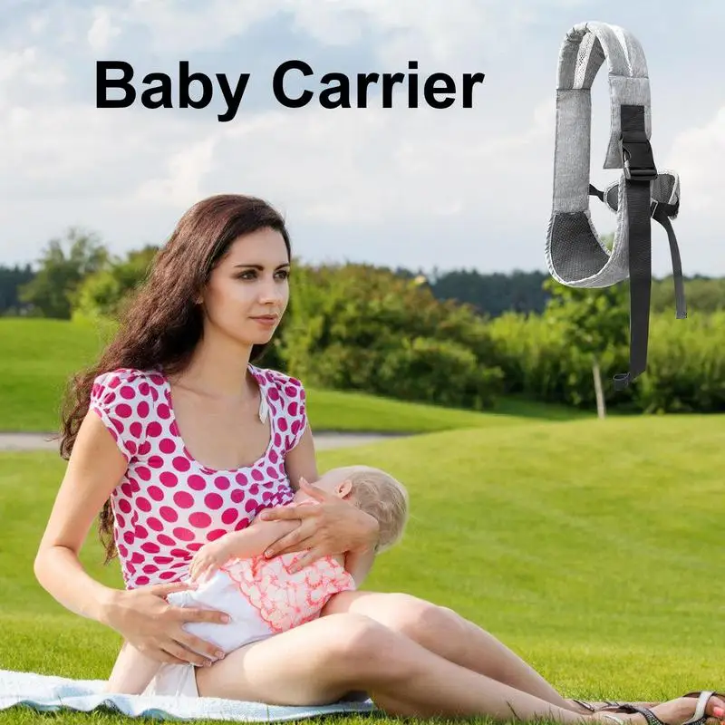 Baby Sling Carrier Baby Carrier Holding Strap Cotton Material Baby Carrying Tool For Camping Car Travel Picnic And Home