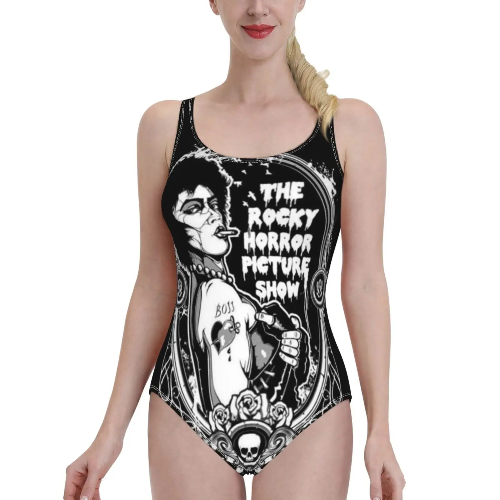 

The Horror Picture Show Tv Series Bodysuit One Piece Swimwear Women New Female Beach Swimsuit Bathing Suit Beachwear The Horror