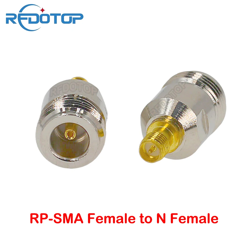 10PCS/lot RP-SMA Female Jack to L16 N Female Jack Connector for Radio Antenna N L16-K to RPSMA-J RF Coaxial Adapter High Quality