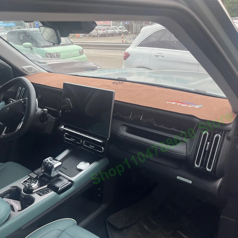 

Автомобильный коврик для приборной панели Jetour Shanhai T1 Freelancer, центральное управление, приборная панель, солнцезащитный крем, темный коврик, теплоизоляционный солнцезащитный козырек