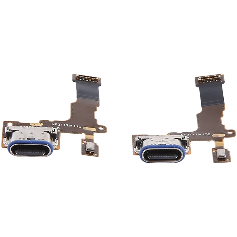 Connecteur de port de charge S6, câble flexible pour LG Stylo 4, QAndalousie Q710MS, Q710CS, L713DL, remplacement, 2 pièces