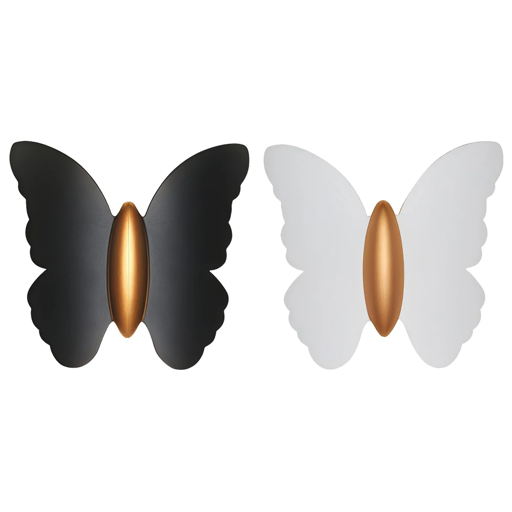 

Butterfly LED Wall Lamp Creative Indoor Outdoor Waterproof Wall Light Nordic Design Sconce for Living Room Bedroom Garden Decor