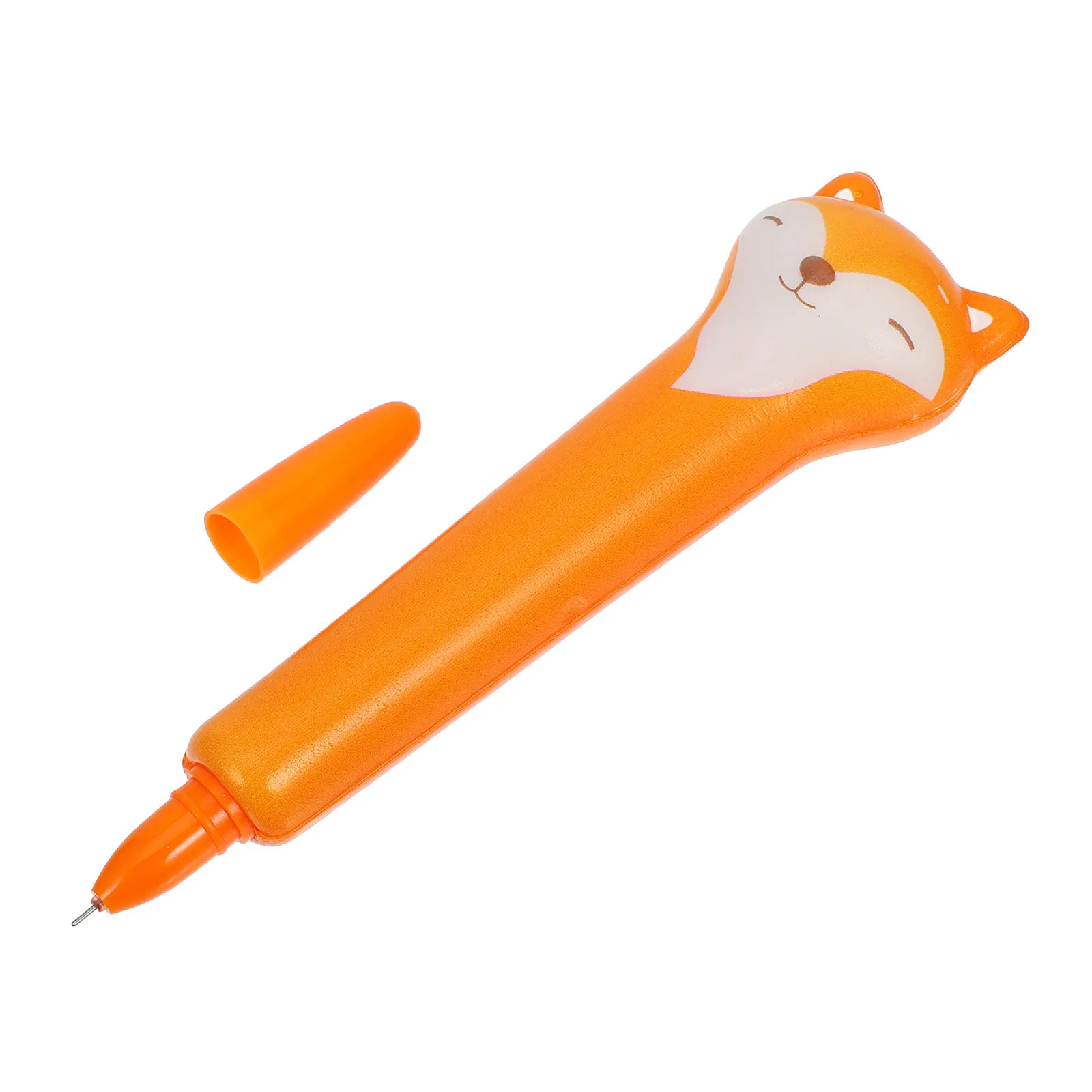 

Cute Animal Gel Pen Kawaii Stationery Novelty Writing Tool for School Office Journaling Smooth Black Design