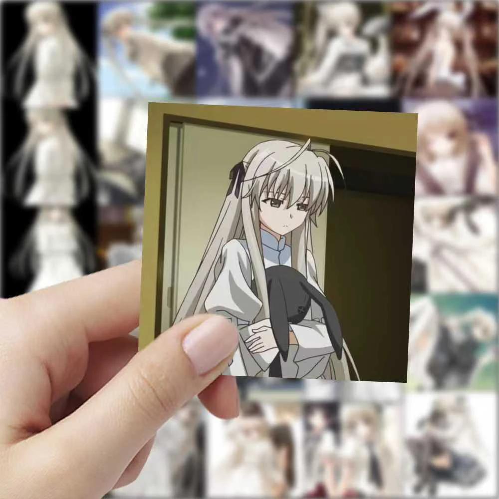 10/30/59pcs Cute Sora Kasugano Anime Stickers Yosuga No Sora Cartoon Sticker Laptop Scrapbooking Luggage Girls Decals Decoration