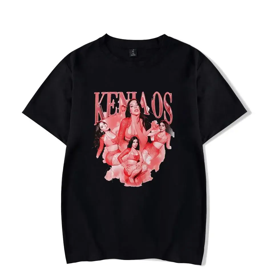 High Quality  Fashion Kenia OS Mia Mia T-Shirts K23 Tour Merch Pop Graphics Print Crewneck Unisex Trend Casual Short Sleeve Top