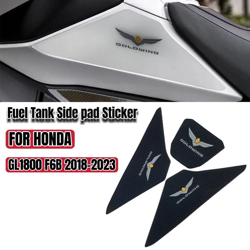 

GL1800 F6B Tank Protector Sticker Decal Gas Knee Side Grip Traction Pad Sticker For Honda GOLD WING 1800 GL 1800 F6B 2018-2023